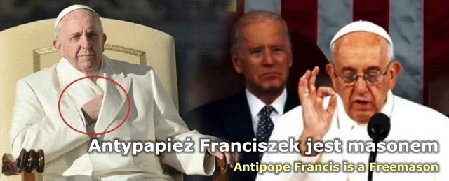 Antypapie Franciszek jest masonem