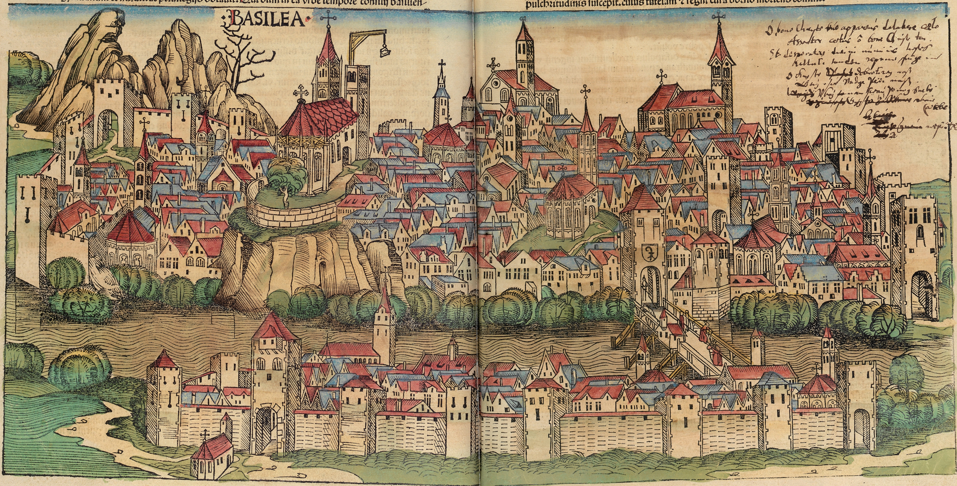 Bazylea okoo 1490 roku