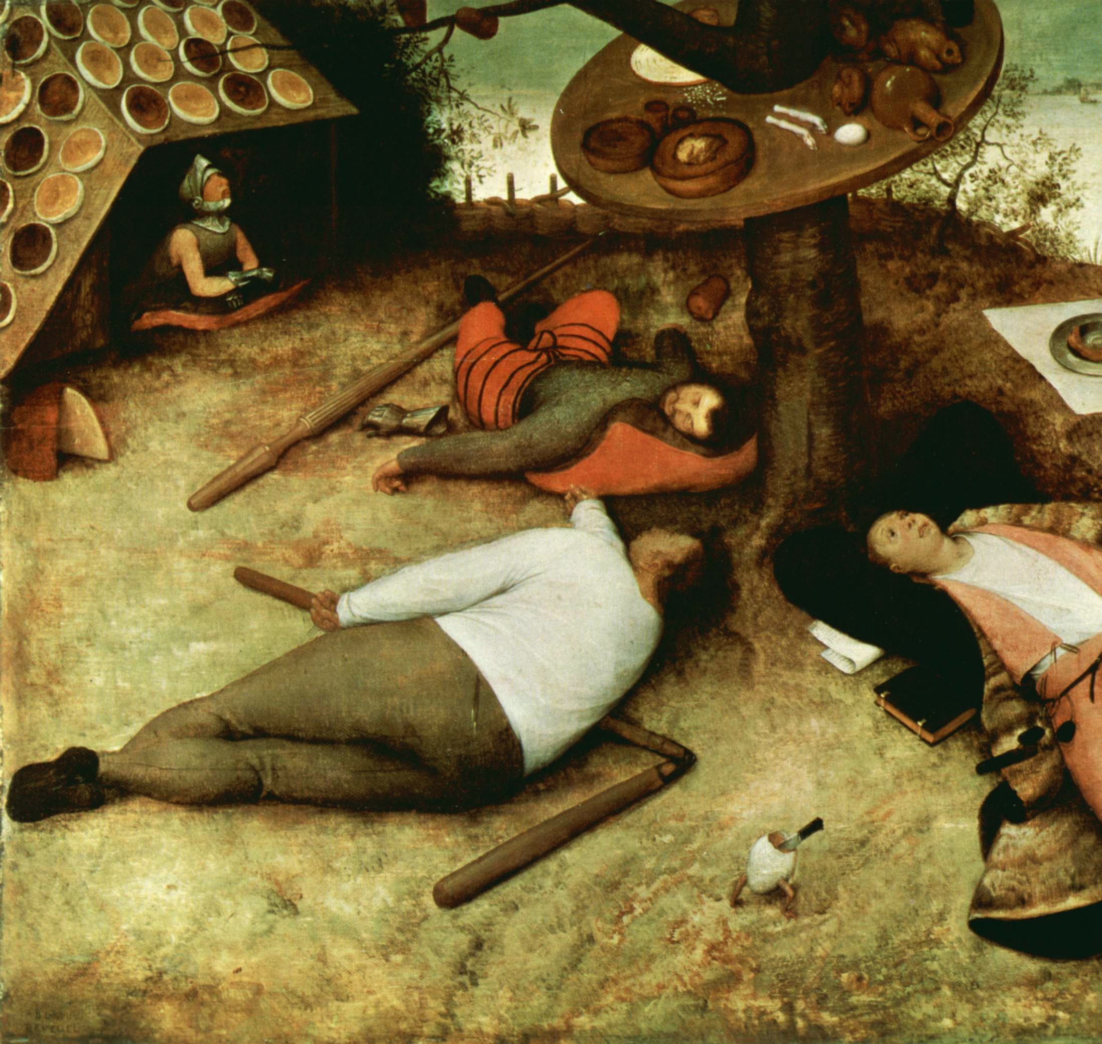 Kraina szczliwoci. Kraina lenistwa. Kraina pasibrzuchów. Pieter Bruegel.
