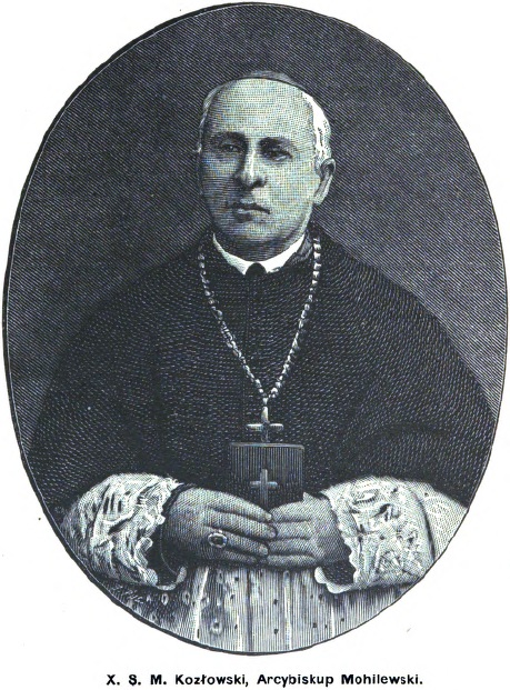 Arcybiskup Szymon Marcin Kozowski. Metropolita Mohylewski.