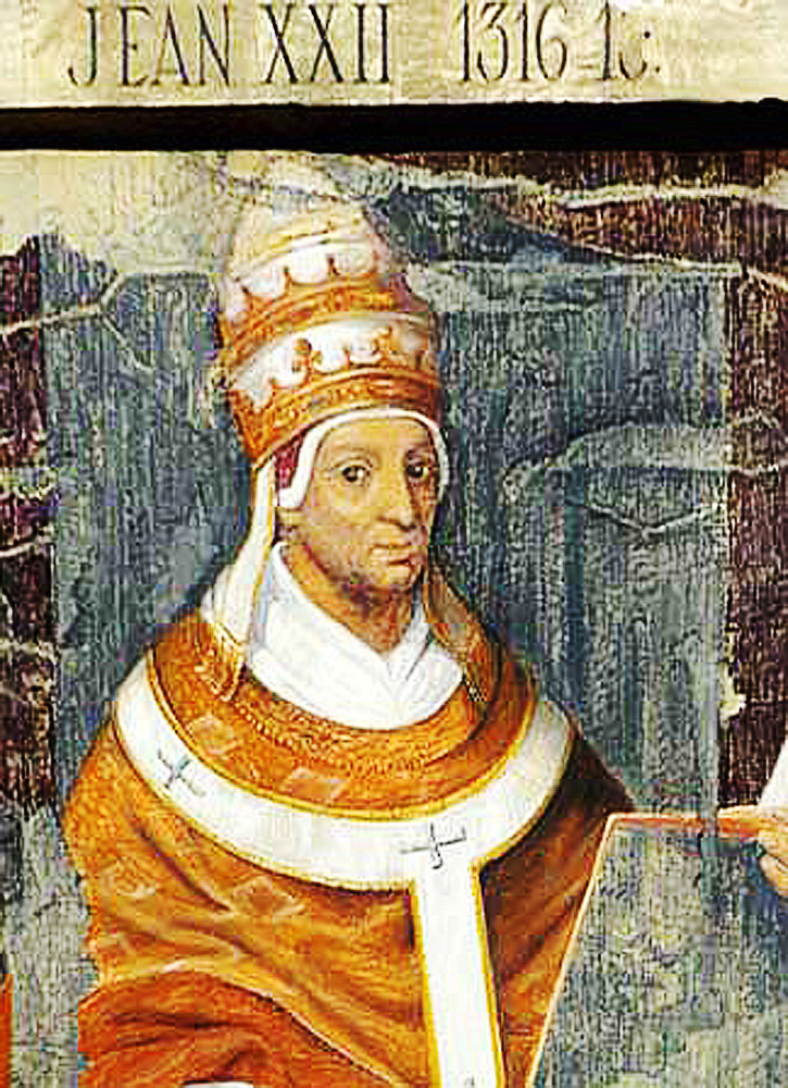 Papie Jan XXII, 1316 r.