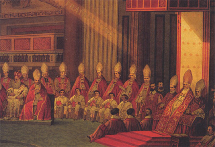 Sobór Watykaski z Papieem Piusem IX.