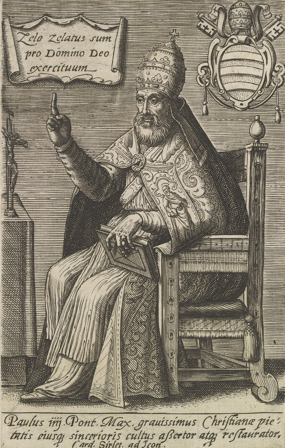 Paulus Papa IV. Zelo zelatus sum pro Domino Deo exercituum.