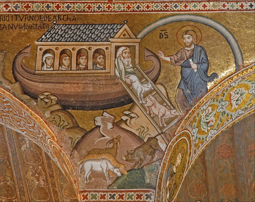 Arka Noego. Kaplica Paacowa w Palermo.
