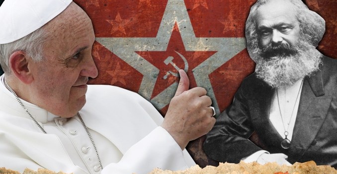Antypapież Bergoglio komunista i Karol Marks