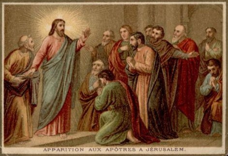 Chrystus Zmartwychwstały ukazuje się Apostołom w Jerozolimie