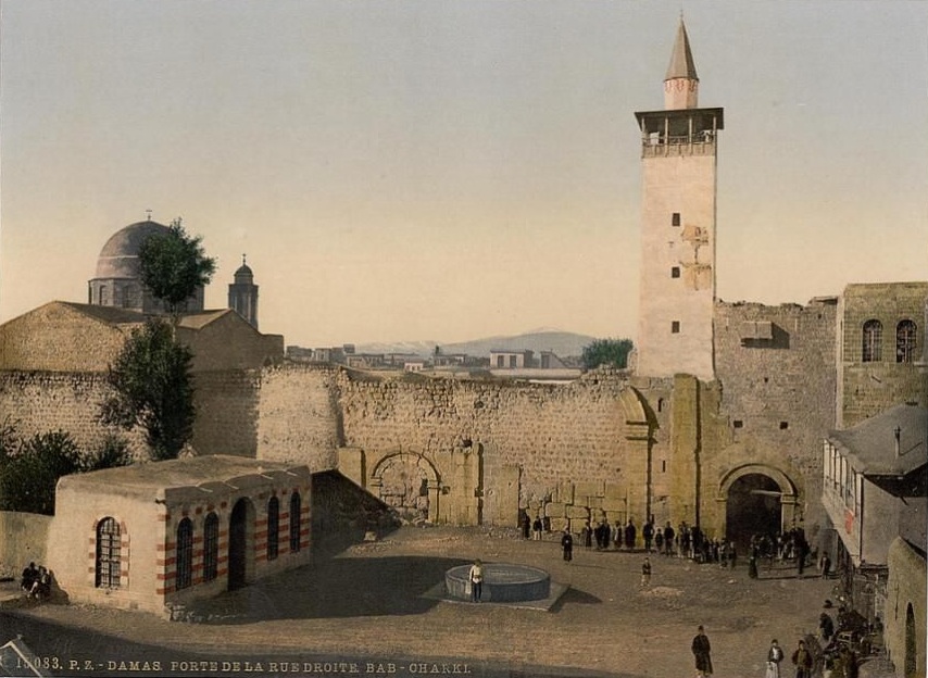 Damaszek, XIX wiek.