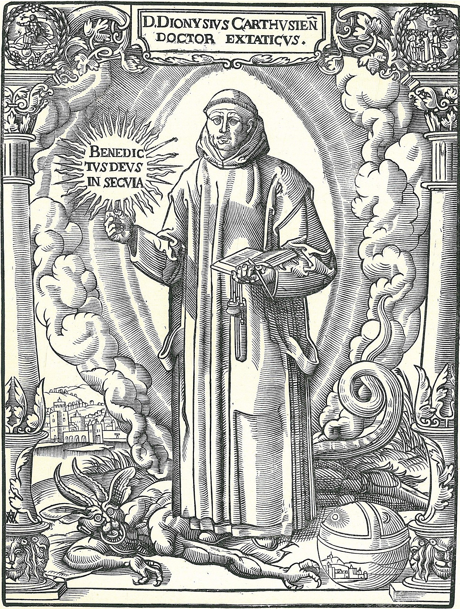Dionysius Carthusiensis, Doctor Ecstaticus. Benedictus Deus in secula.