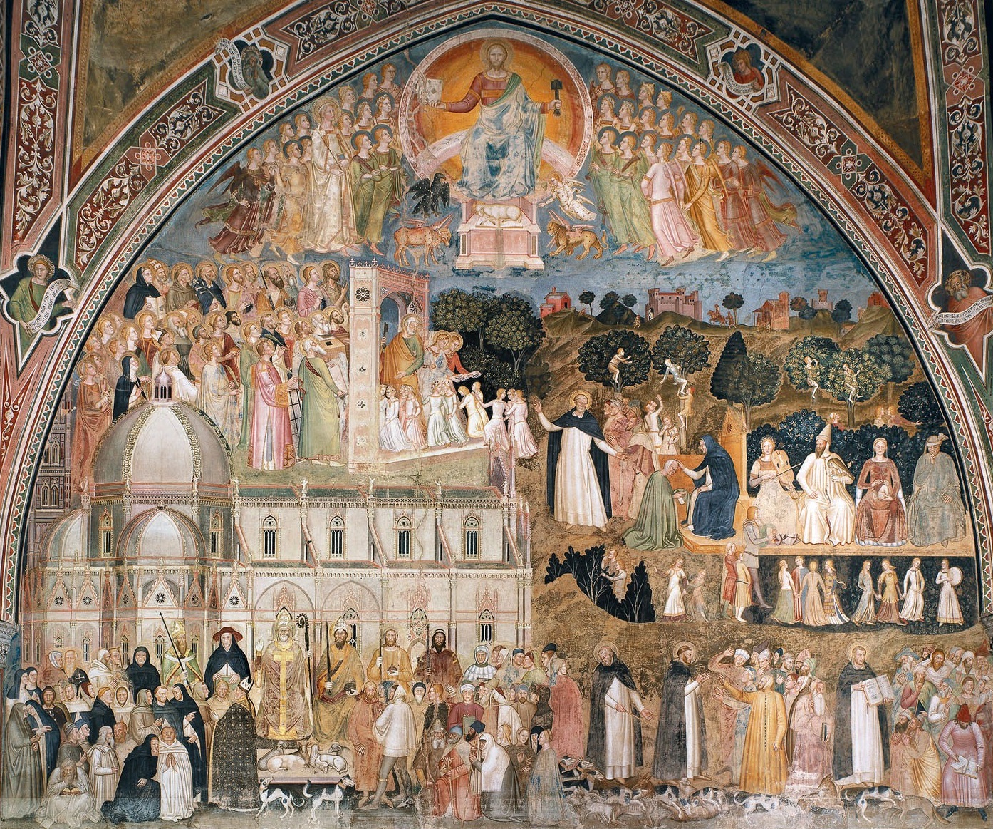Ecclesia est via salutis. Andrea di Firenze.
