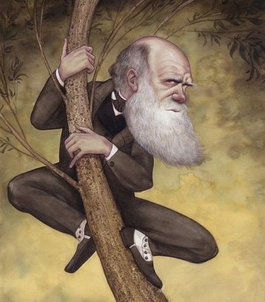 Karol Darwin na drzewie