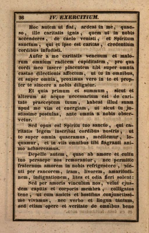 Manuale catholicorum in usum pie precandi collectum a R. P. Petro Canisio, Societatis Jesu Doctore Theologo. Secundum Editionem Antwerpiae nunc denuo editum et adauctum. Editio tertia et adauctior. Augustae Vindelicorum, sumptibus et typis Caroli Kollmann, Bibliopolae. MDCCCXLI (1841), p. 36.