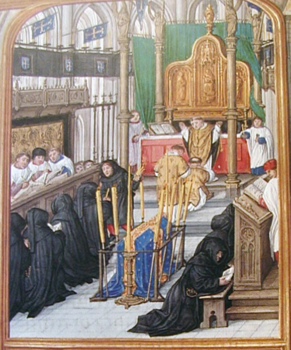 Msza za zmarłych w Średniowieczu