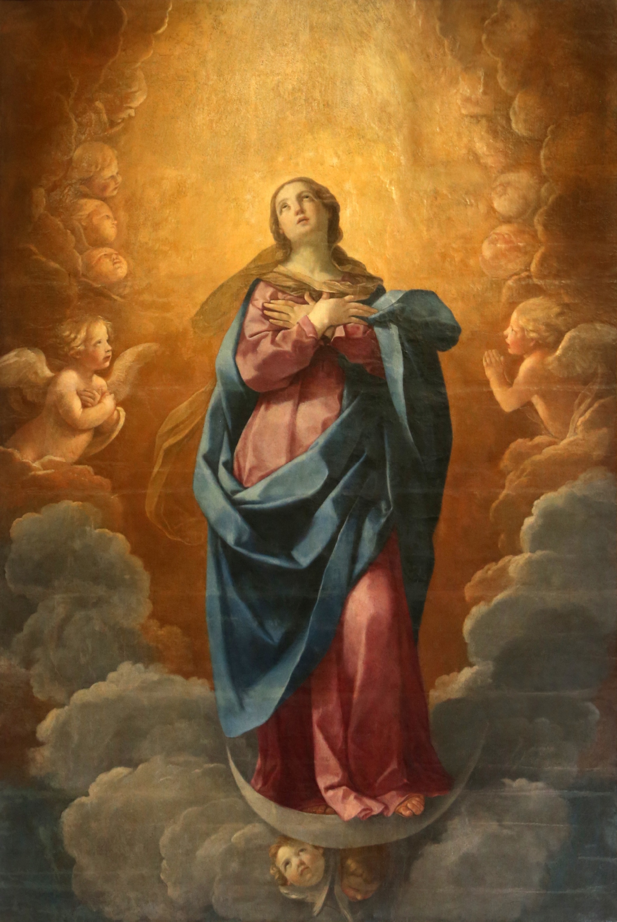 Niepokalane Poczęcie Najświętszej Maryi Panny. Guido Reni, 1622-1625.
