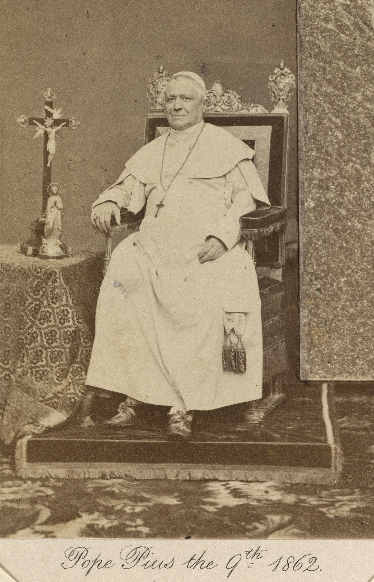 Papież Pius IX, 1862 r.
