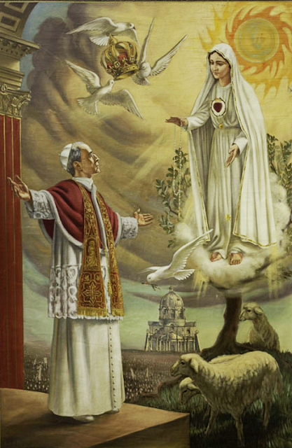 Papież Pius XII i Matka Boska Fatimska. Wizja Piusa XII.