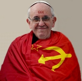 Pseudopapież Bergogio komunista