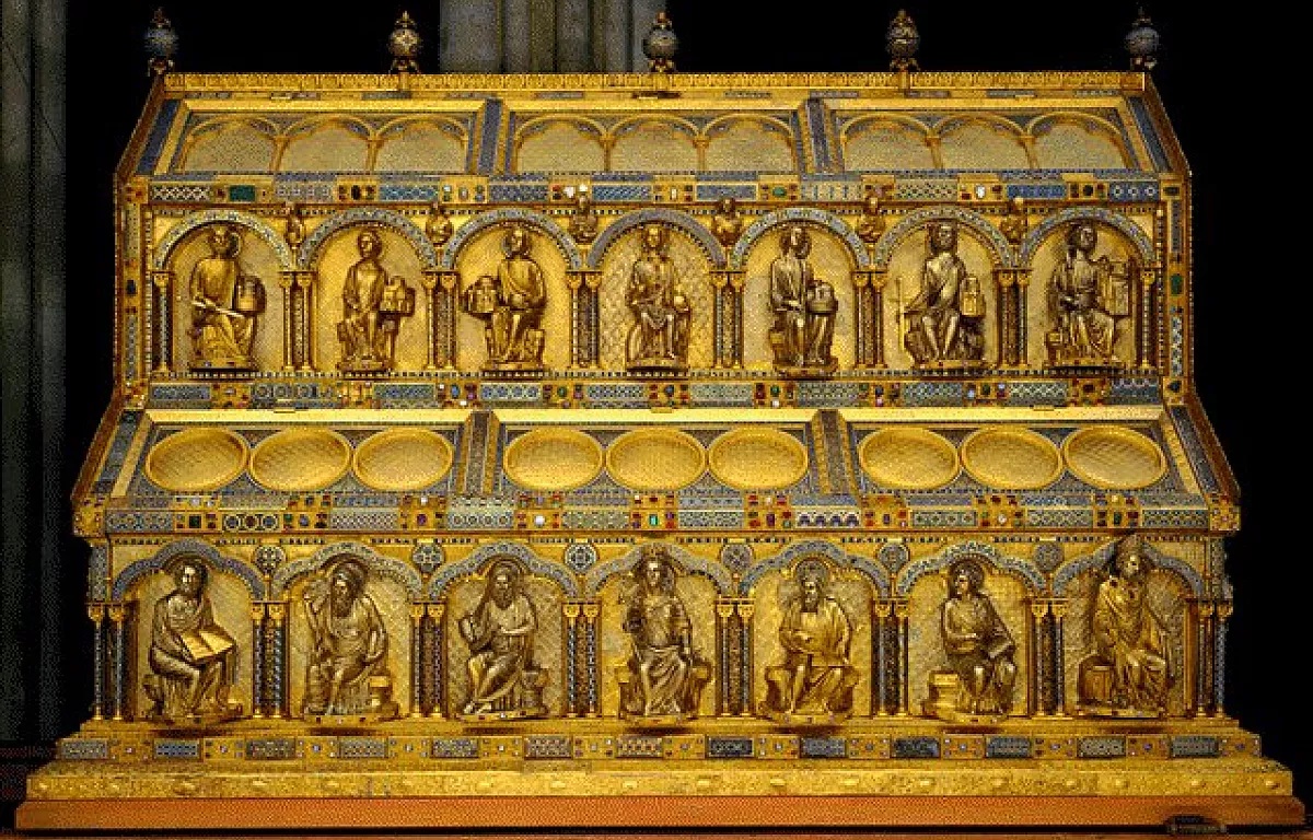 Relikwiarz Trzech Króli. Katedra w Kolonii.