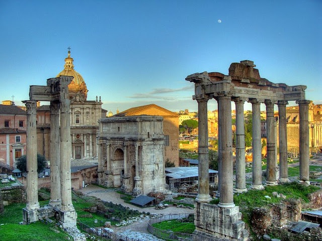 Rzym. Forum Romanum.