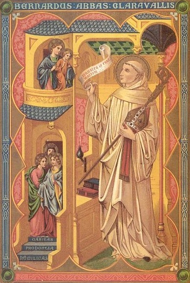 Św. Bernard z Clairvaux. S. Bernardus Claraevallensis.