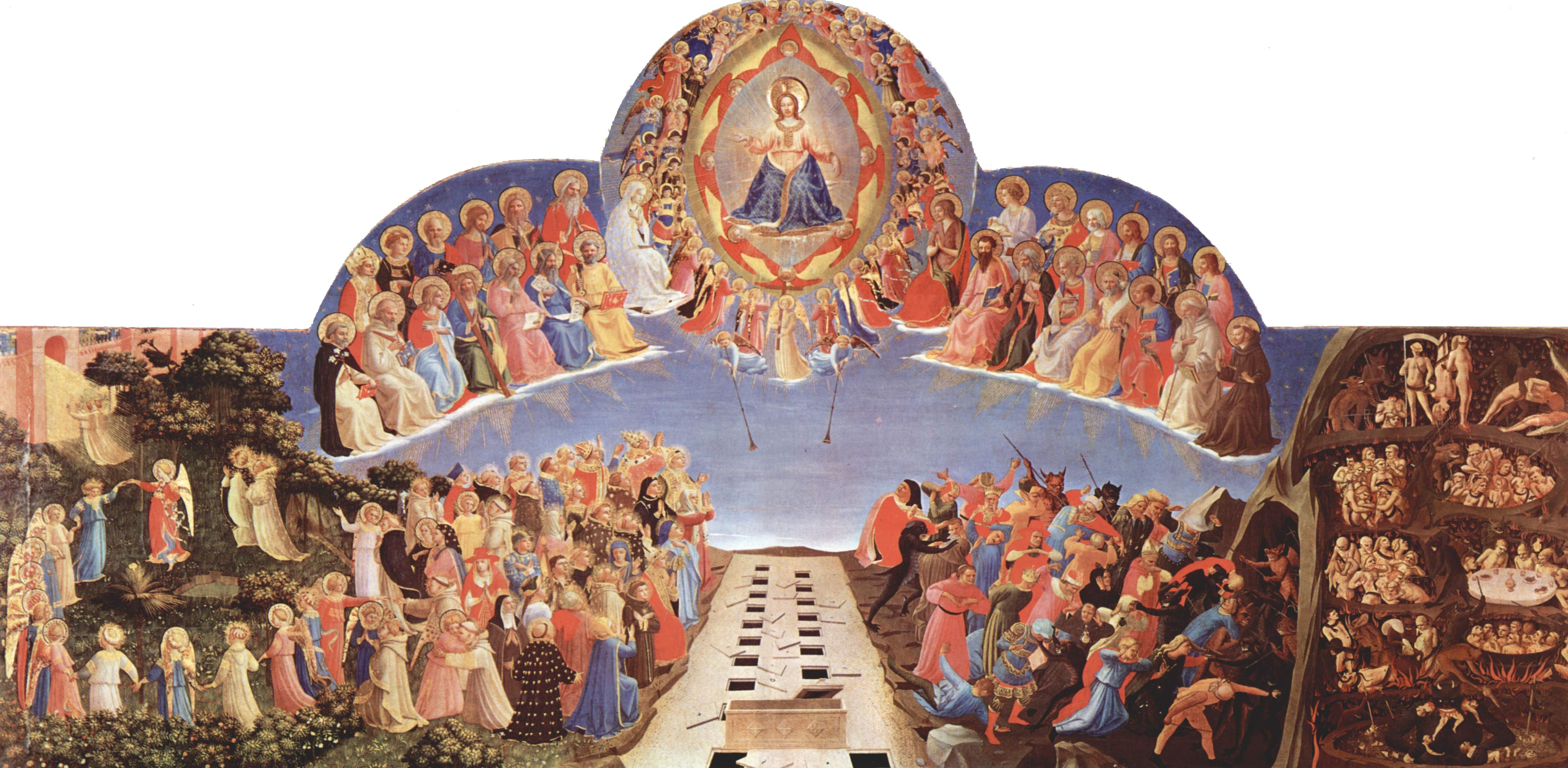 Sąd Ostateczny. Fra Angelico.
