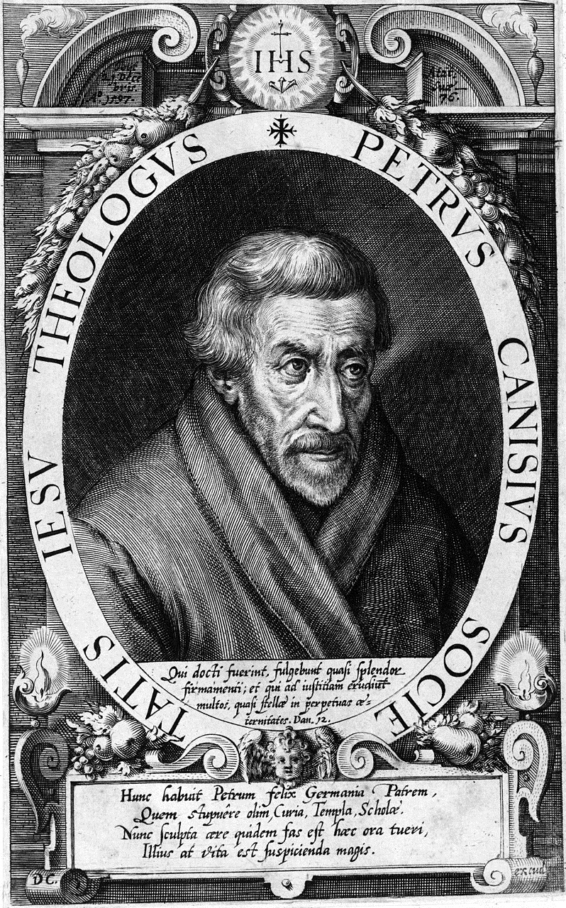 Sanctus Petrus Canisius, Societatis Iesu Theologus. 1600.