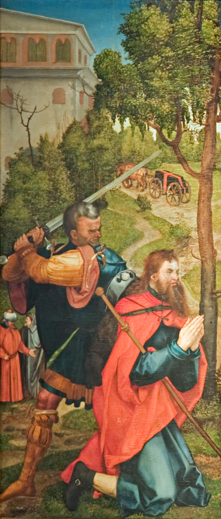 Ścięcie św. Jakuba Apostoła. Albrecht Dürer.