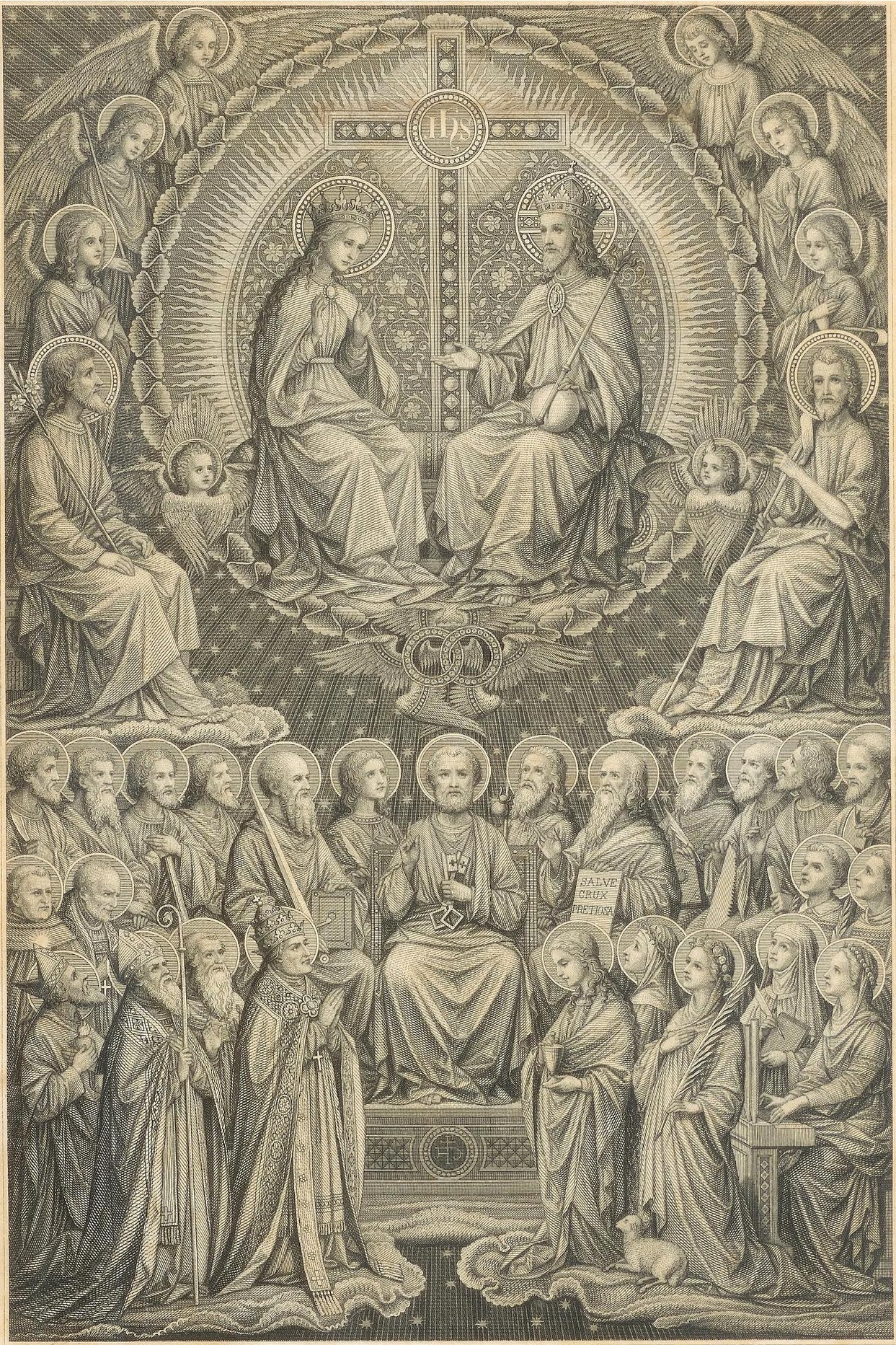 Signum sanctae Crucis. Communio Sanctorum.