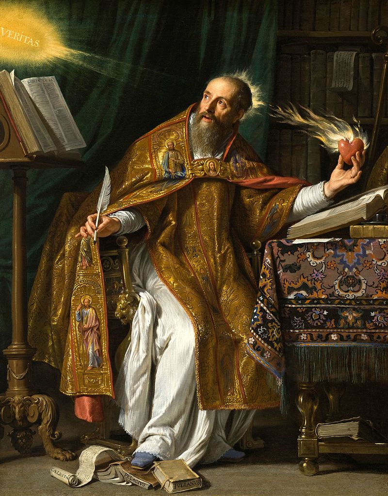Św. Augustyn, Biskup i Doktor Kościoła.