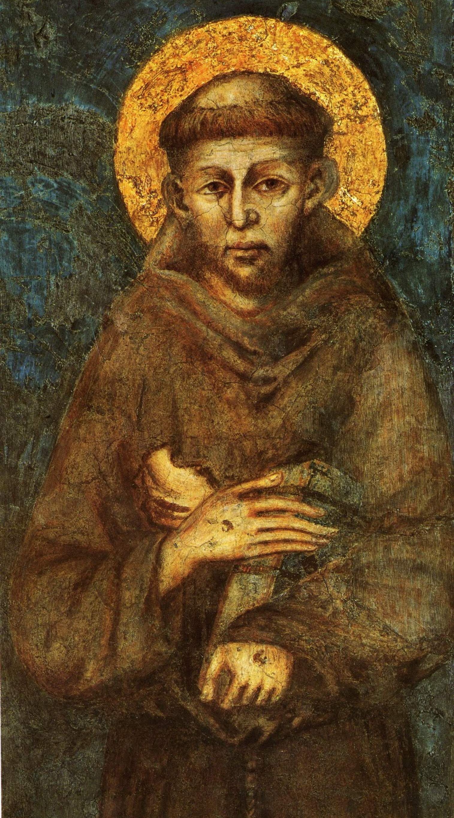 Św. Franciszek z Asyżu. Cimabue.