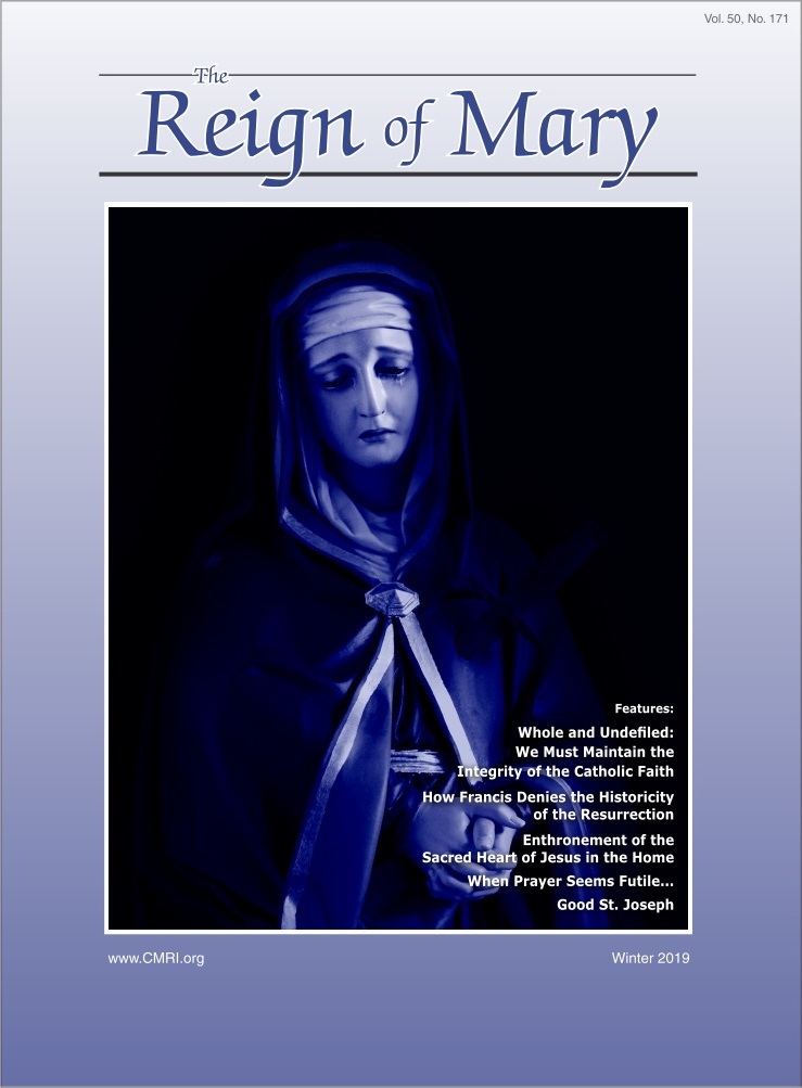 "The Reign of Mary", No. 171, Winter 2019.