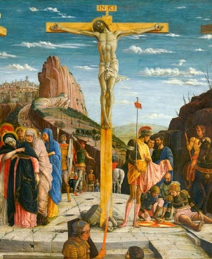 Ukrzyżowanie. Andrea Mantegna (1457-1459).