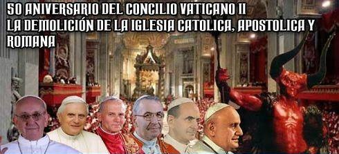 Pseudosobór Vaticanum II. Demolka Kościoła katolickiego.