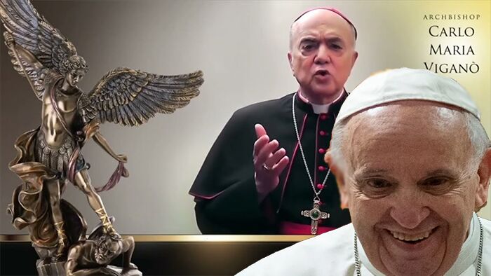 Arcybiskup Vigano przeciwko pseudopapieowi Bergoglio