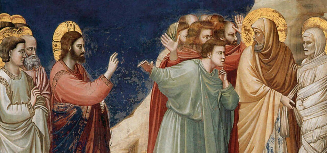 Wskrzeszenie azarza. Giotto.