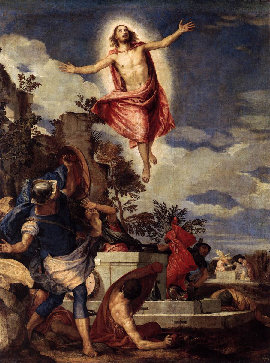 Zmartwychwstanie Chrystusa. Paolo Veronese.