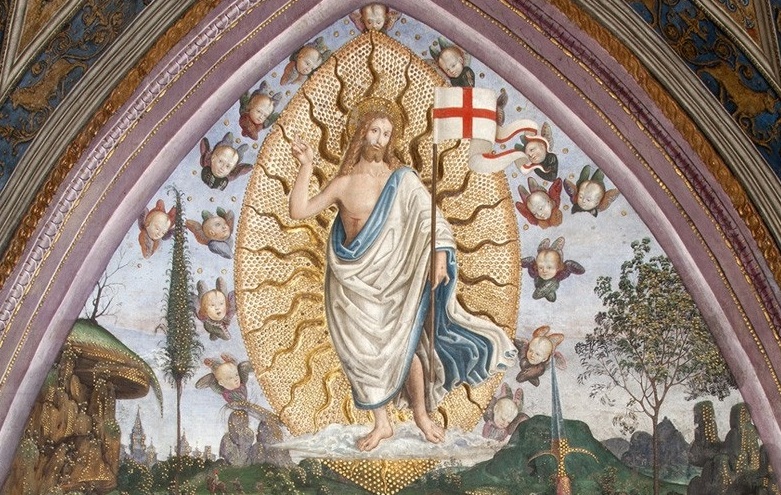 Zmartwychwstanie Chrystusa. Pinturicchio.